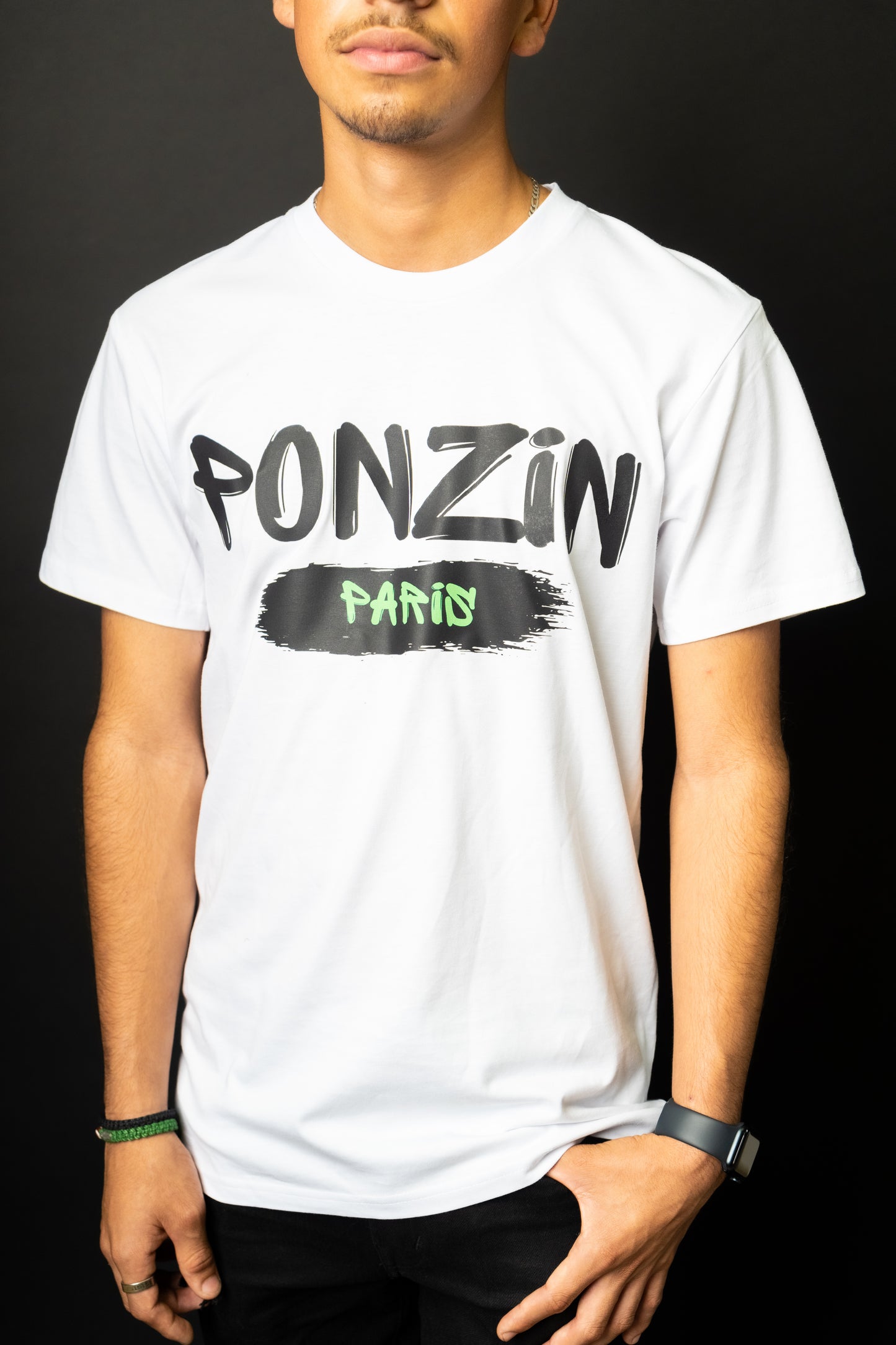 PRINTED PONZIN PARIS GRAFFITI T-SHIRT